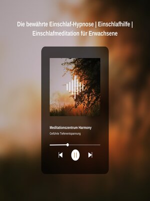 cover image of Die bewährte Einschlaf-Hypnose | Einschlafhilfe | Einschlafmeditation für Erwachsene